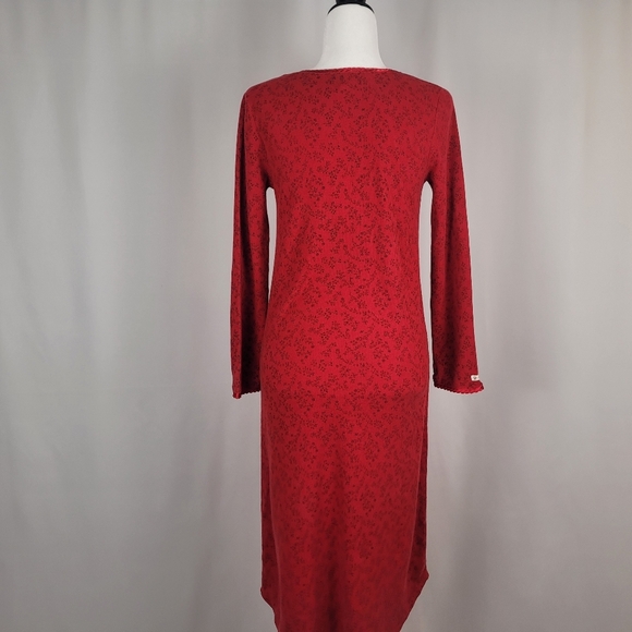 CHAPS Women's Night Gown with Silk Trimming Size Small - Picture 4 of 7